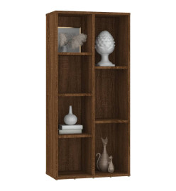 Armoire à livres Chêne marron 50x25x106 cm