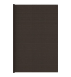 Tapis de tente 400x600 cm Marron