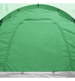 Tente de camping pour 6 personnes bleu et vert