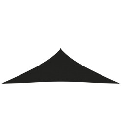 Voile de parasol Tissu Oxford triangulaire 3x3x4,24 m Noir