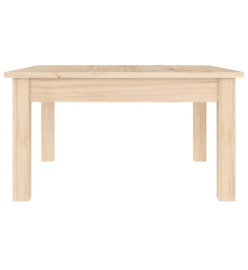 Table basse 55x55x30 cm Bois massif de pin