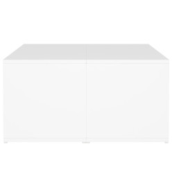 Tables basses 4 pcs Blanc 33x33x33 cm Aggloméré