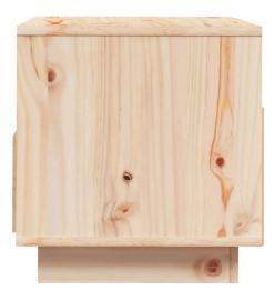 Meuble TV 60x35x37 cm Bois de pin massif