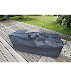 Nature Housse de protection pour coussins d'extérieur 128x57x37 cm