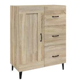 Buffet Chêne sonoma 69,5x34x90 cm Bois d'ingénierie