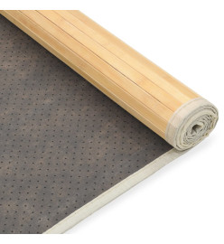 Tapis en bambou 120x180 cm Naturel