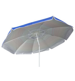 Eurotrail Parasol de plage UPF 50+ Arc-en-ciel