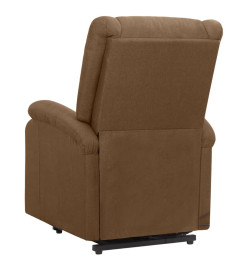 Fauteuil de massage Marron Tissu