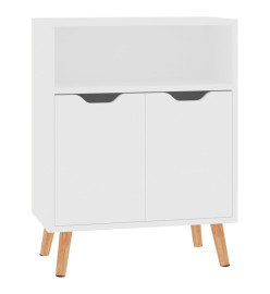 Buffet Blanc 60x30x72 cm Aggloméré