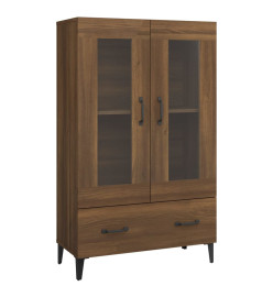 Buffet Chêne marron 70x31x115 cm Bois d'ingénierie