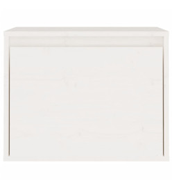 Meubles TV 7 pcs Blanc Bois massif de pin