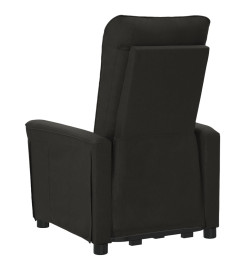 Fauteuil de massage Noir Tissu