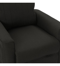 Fauteuil de massage Noir Tissu