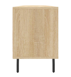 Meuble TV chêne sonoma 150x30x44,5 cm bois d'ingénierie