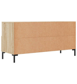 Meuble TV chêne sonoma 102x36x50 cm bois d'ingénierie