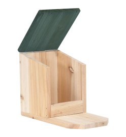 Maisons pour écureuils 4 pcs Bois de sapin