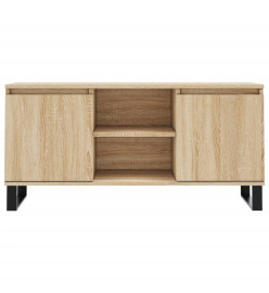 Meuble TV chêne sonoma 104x35x50 cm bois d'ingénierie