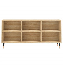 Meuble TV chêne sonoma 103,5x30x50 cm bois d'ingénierie