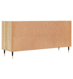 Meuble TV chêne sonoma 103,5x30x50 cm bois d'ingénierie