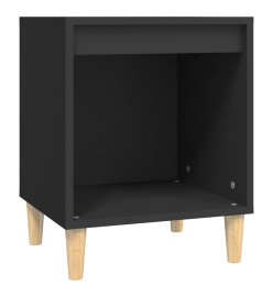 Tables de chevet 2 pcs Noir 40x35x50 cm