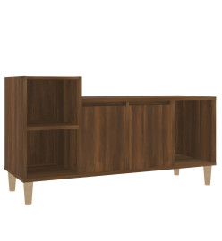 Meuble TV Chêne marron 100x35x55 cm Bois d'ingénierie