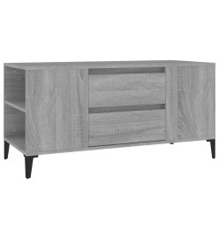 Meuble TV Sonoma gris 102x44,5x50 cm Bois d'ingénierie