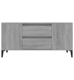 Meuble TV Sonoma gris 102x44,5x50 cm Bois d'ingénierie