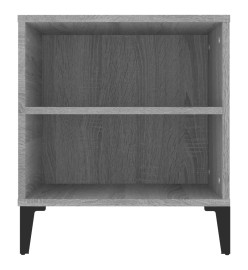 Meuble TV Sonoma gris 102x44,5x50 cm Bois d'ingénierie