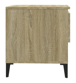 Table d'appoint Chêne sonoma 50x46x50 cm Bois d'ingénierie