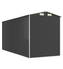 Abri de jardin Anthracite 192x440x223 cm Acier galvanisé