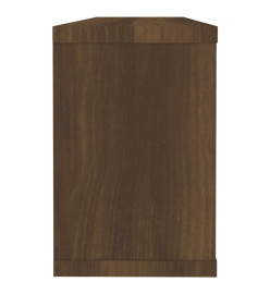 Étagères murales cube 6 pcs Chêne marron 60x15x23 cm Bois