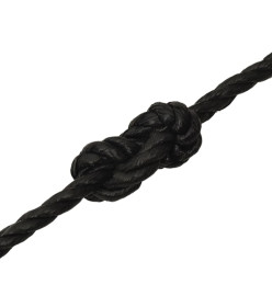 Corde de travail Noir 16 mm 250 m polypropylène