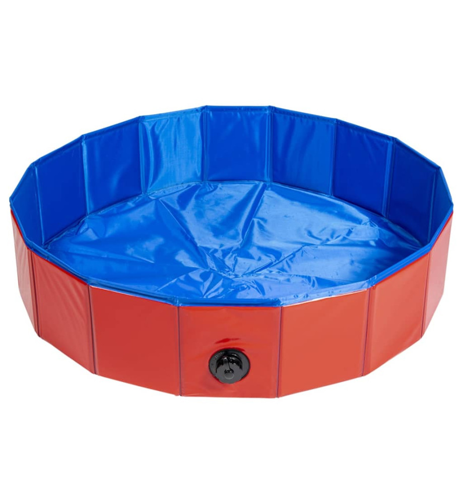 Animal Boulevard Piscine animaux de compagnie Cooling M Rouge/bleu