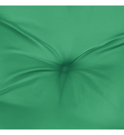 Coussin rond vert Ø 60 x11 cm tissu oxford