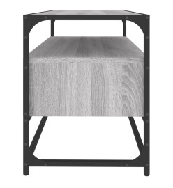 Meuble TV sonoma gris 80x35x45 cm bois d'ingénierie