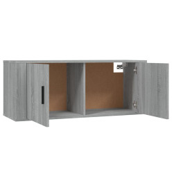 Meubles TV muraux 2 pcs sonoma gris 100x34,5x40 cm