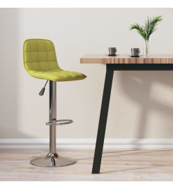 Tabouret de bar Vert Tissu