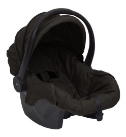 Poussette pour bébé 3-en-1 Anthracite Acier