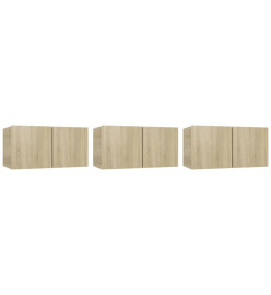 Ensemble de meubles TV 5 pcs Chêne sonoma Bois d'ingénierie