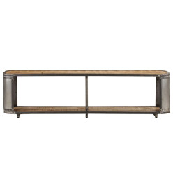 Meuble TV 150x30x40 cm Bois massif de manguier