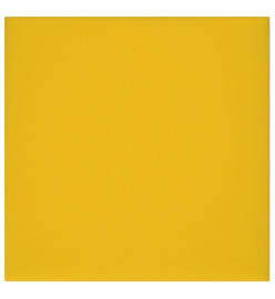 Panneaux muraux 12 pcs Jaune 30x30 cm Velours 1,08 m²