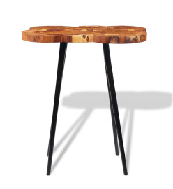 Table de bar Bois d'acacia massif 90 x 60 x 110 cm