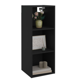 Armoire murale Noir 34,5x32,5x90 cm Bois d'ingénierie