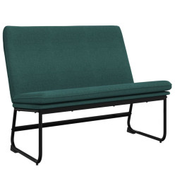 Banc Vert foncé 100x75x76 cm Tissu