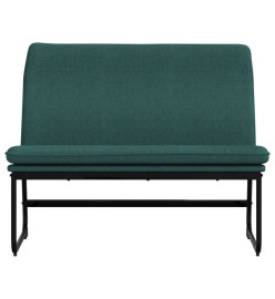 Banc Vert foncé 100x75x76 cm Tissu