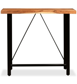 Ensemble de bar 5 pcs Bois d'acacia massif et de récupération