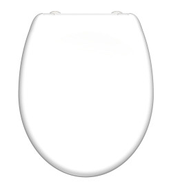 SCHÜTTE Siège de toilette WHITE duroplast