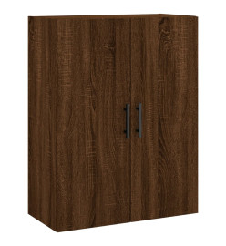 Armoires murales 2 pcs chêne marron 69,5x34x90 cm