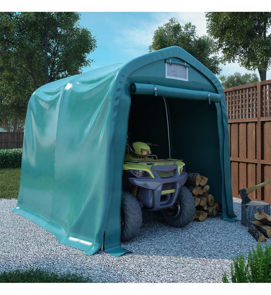 Tente de garage PVC 1,6x2,4 m Vert Tente de garage PVC 1,6x2,4 m Vert