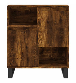 Buffets 3 pcs Chêne fumé Bois d'ingénierie